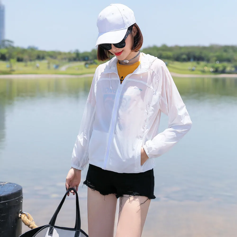 Women's Nylon Breathable Lightweight UPF 50  Jacket