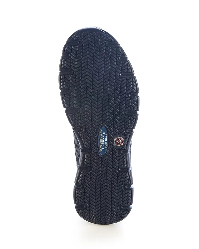 Womens Sure Track Erath Wide Fit - Black