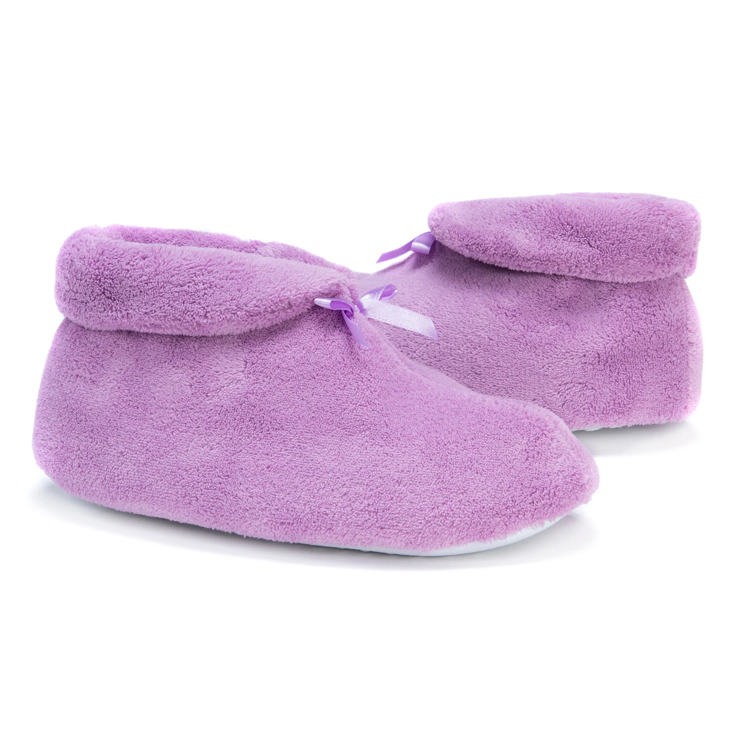 Women's Terry Cuff Slipper Booties