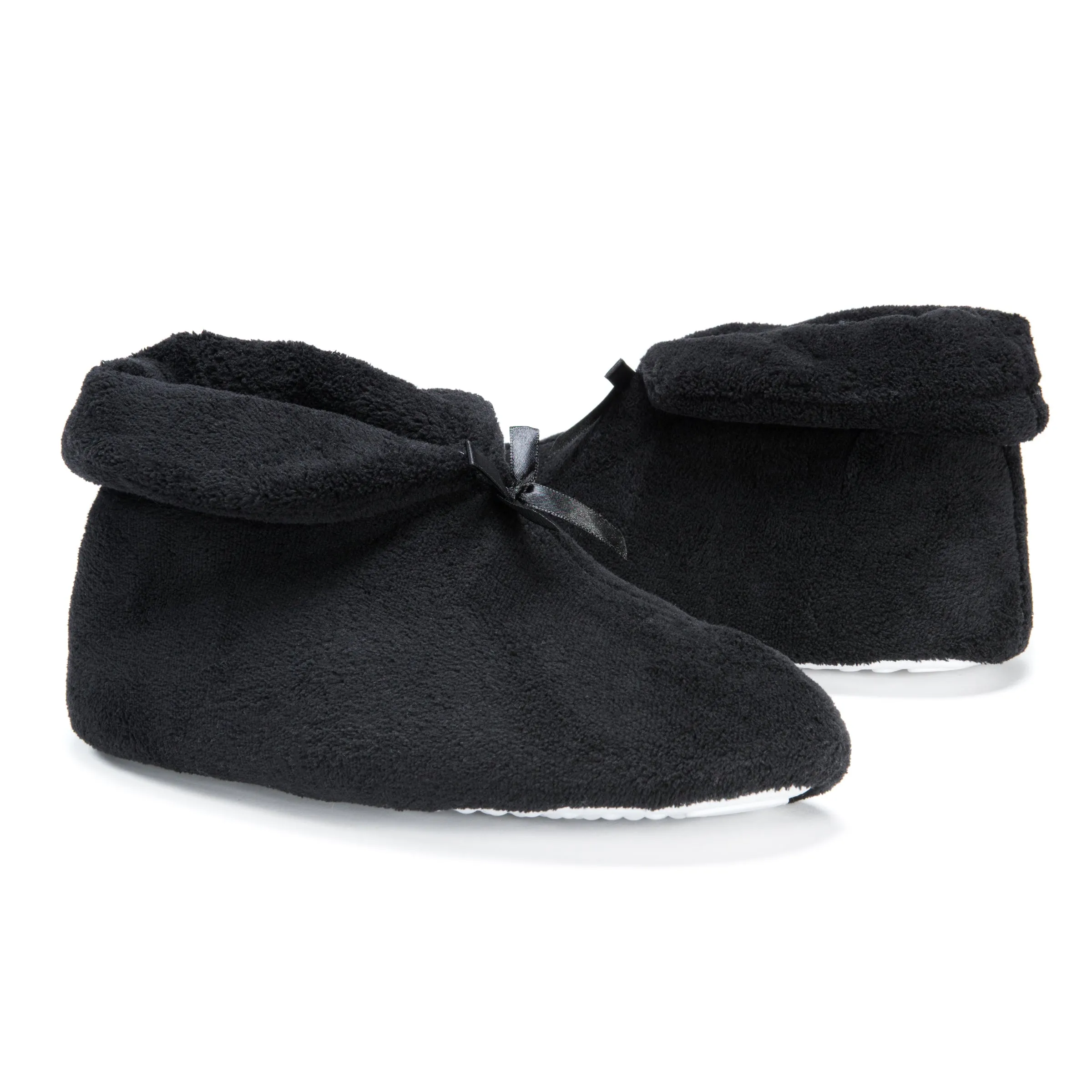 Women's Terry Cuff Slipper Booties