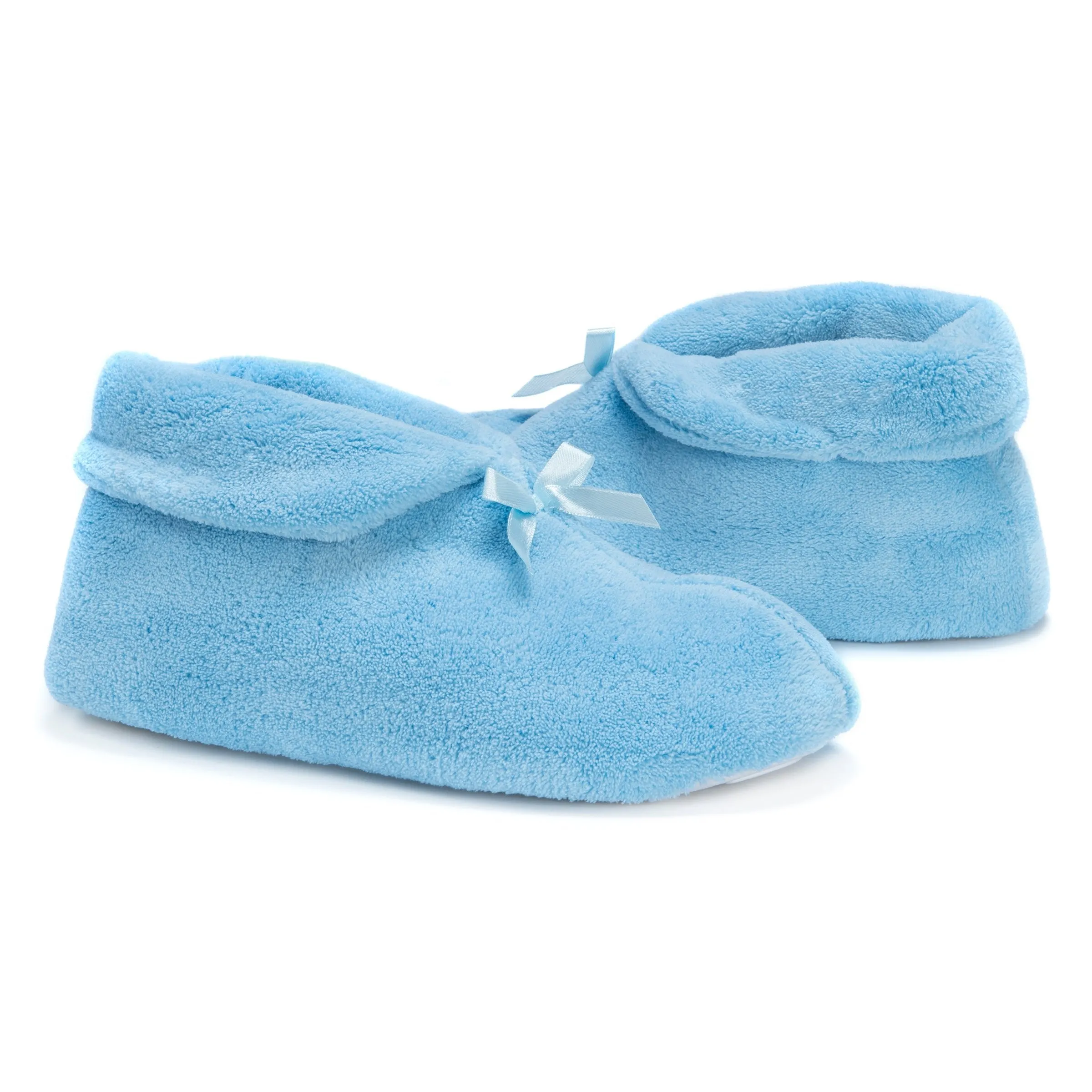 Women's Terry Cuff Slipper Booties