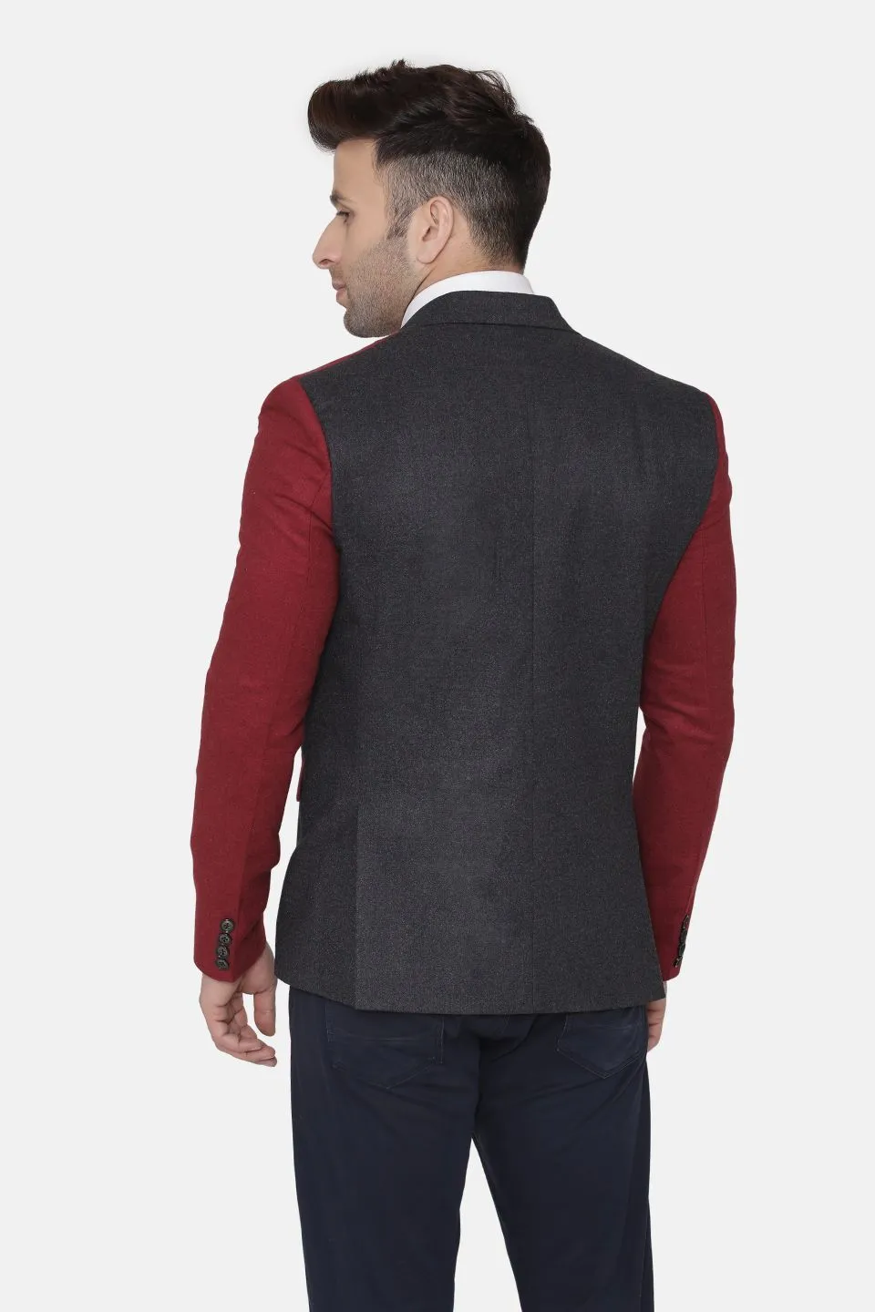 Wool Red Blazer