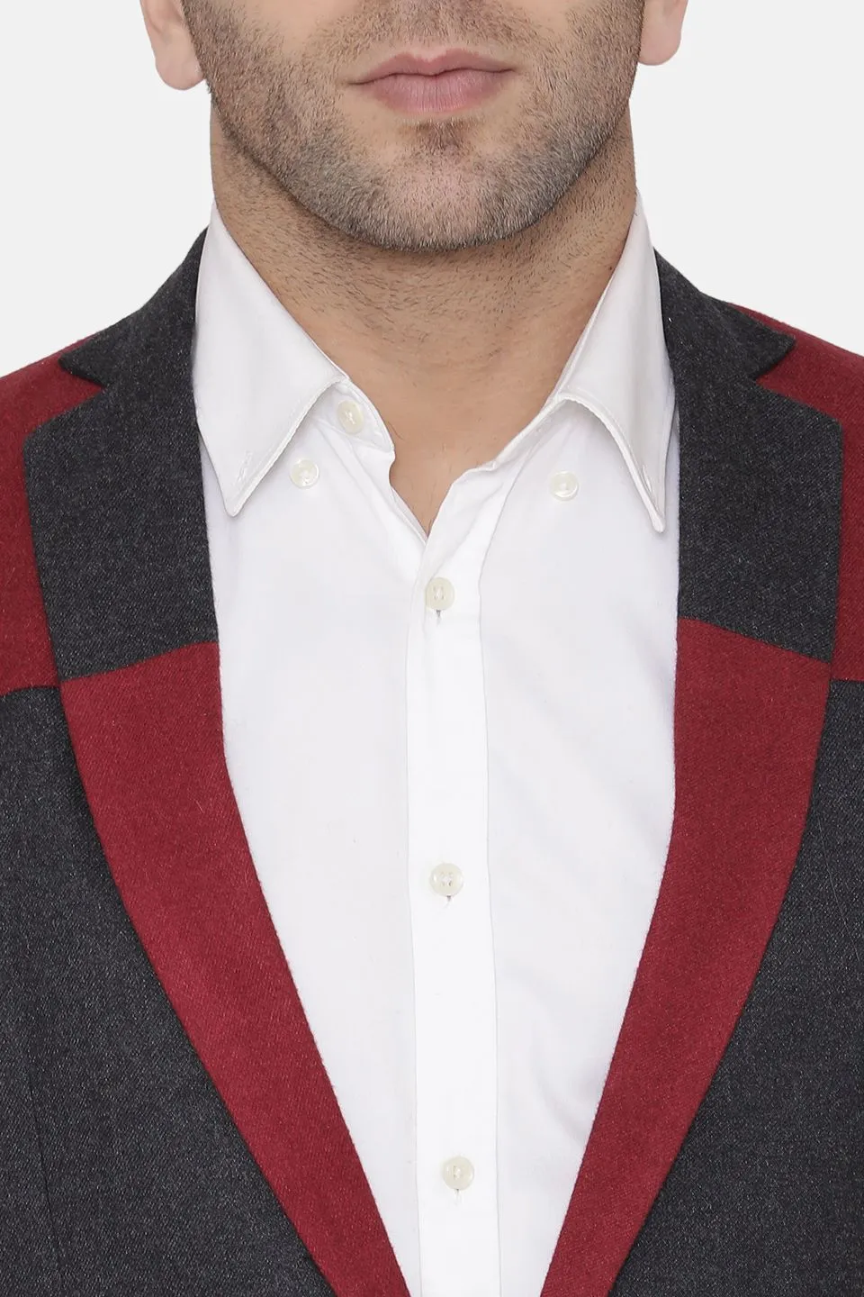 Wool Red Blazer