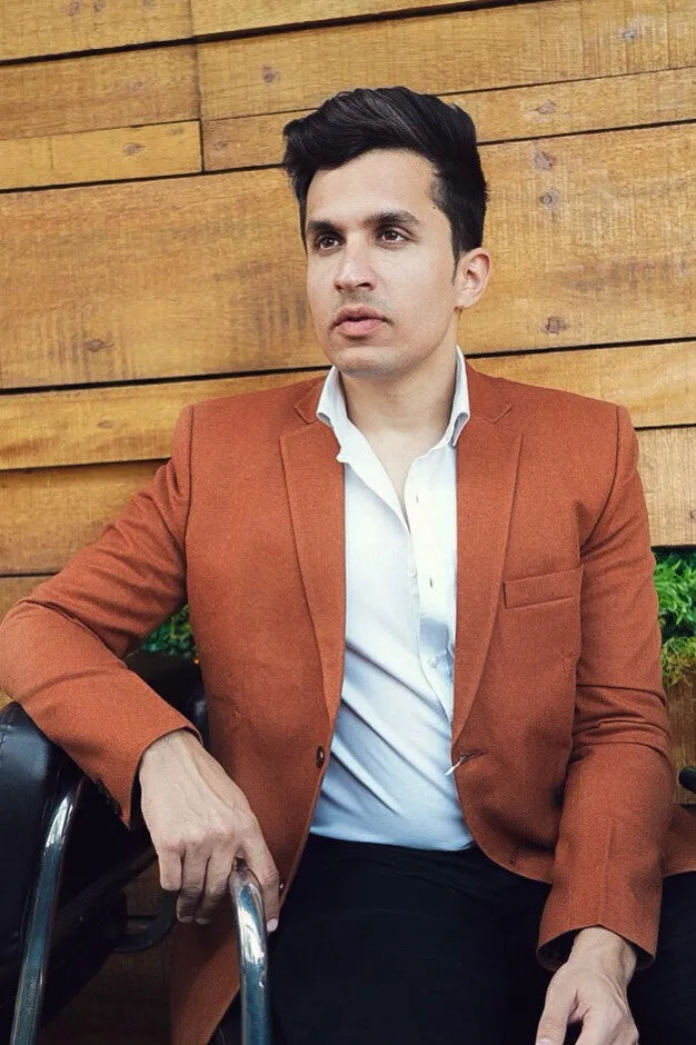 Wool Red Blazer