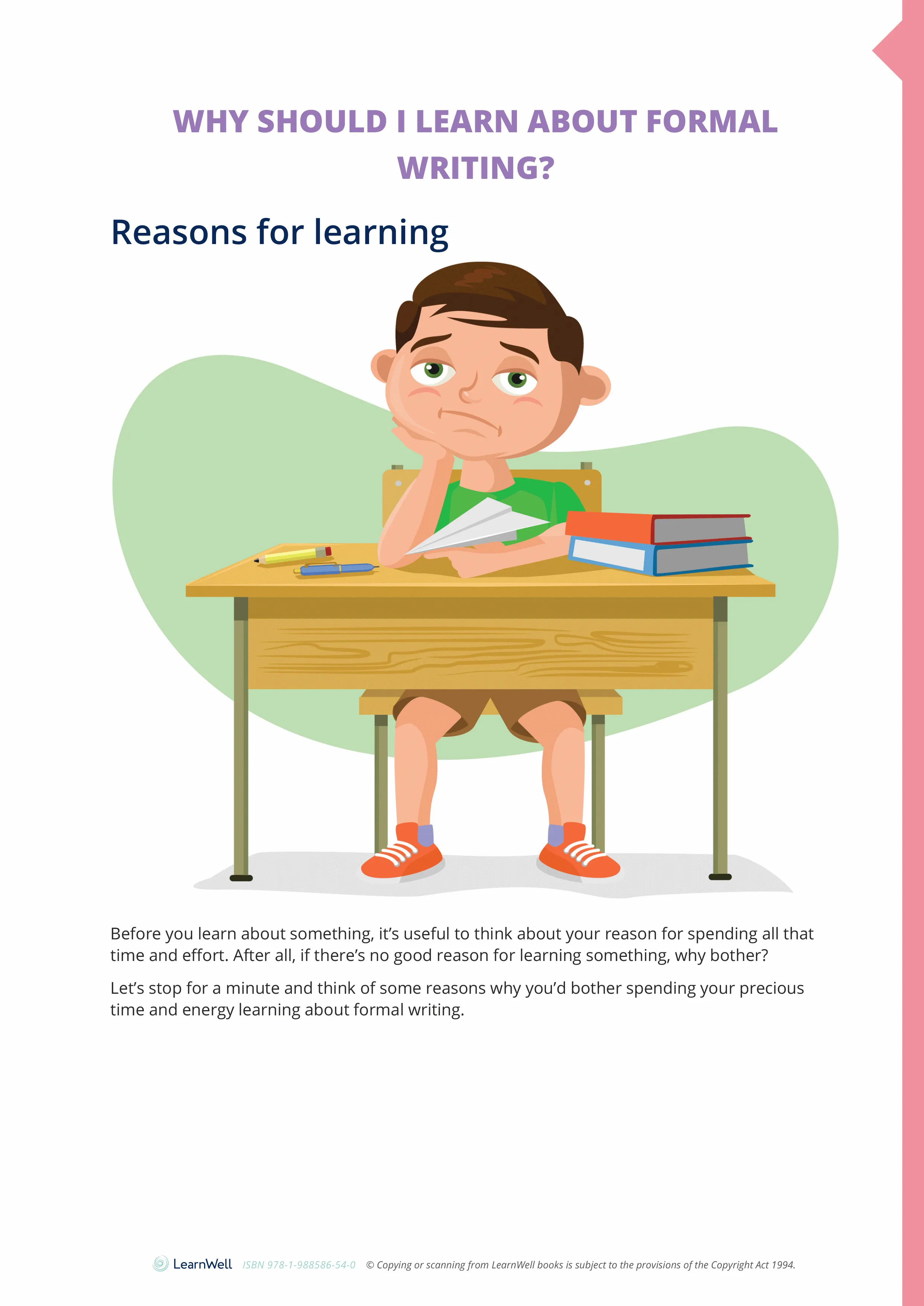 Year 9 Formal Writing Skills Learning Guide